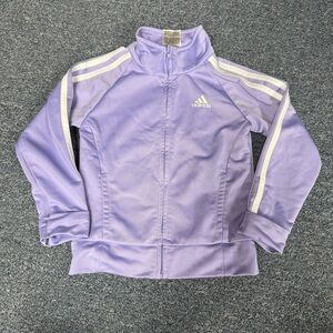 Adidas Track Suit Jacket Little Girls Size 4